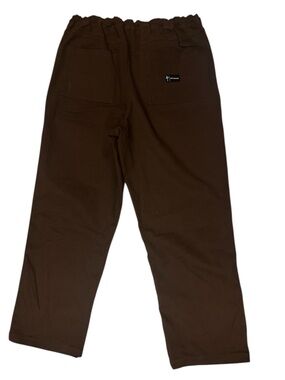 Ryan decenzo Red dragon baggy wide leg brown joggers size XL